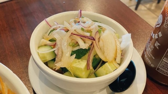 Cucumber Salad.